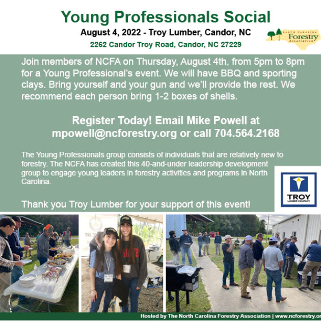 Young Professionals Social North Carolina Forestry