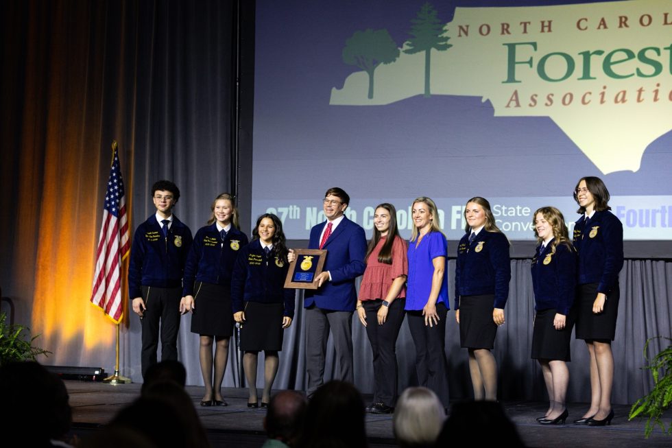  THE NORTH CAROLINA FORESTRY ASSOCIATION RECEIVES 2026 PREMIER PARTNER AWARD FROM THE NORTH CAROLINA FUTURE FARMERS OF AMERICA ASSOCIATION